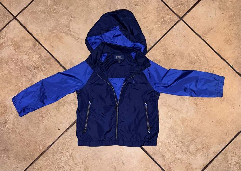 Polo Ralph Lauren Windbreaker Jacket Size 3/3T Blue